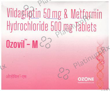 Ozovil M 50/500mg Tablet 15s