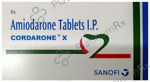 Cordarone X 200mg Tablet 15s