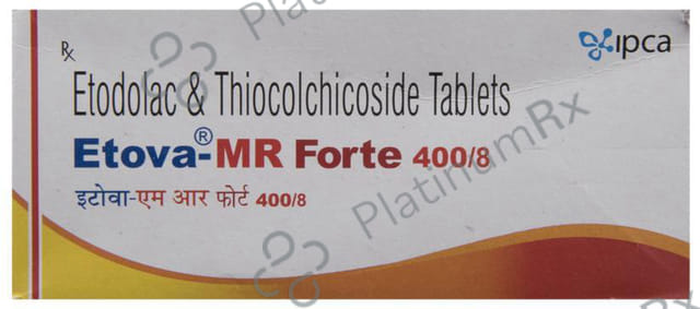 Etova MR Forte 400/8mg Tablet 10s