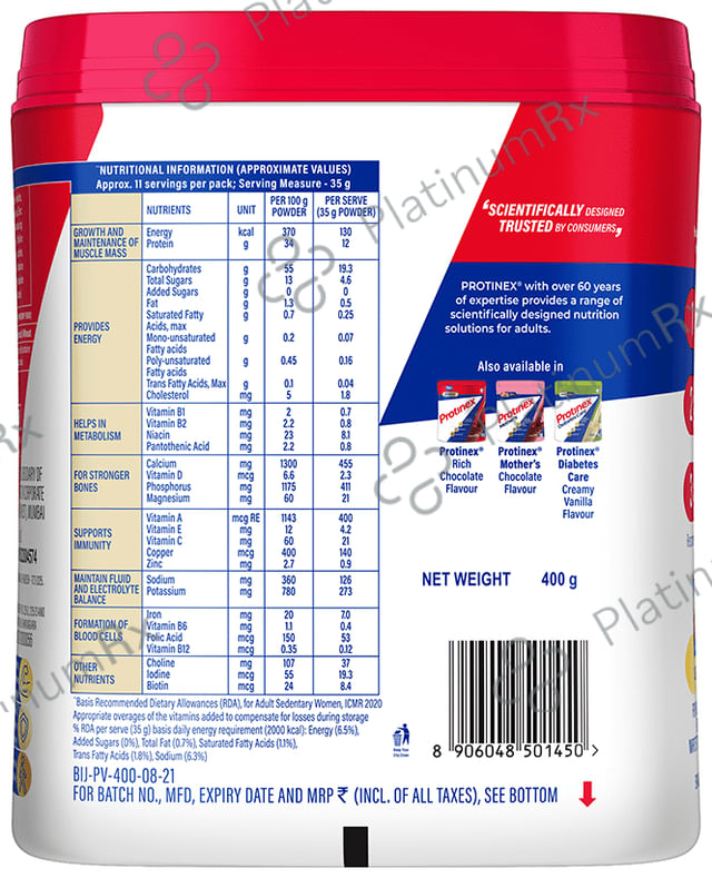 Protinex Creamy Vanilla Powder 400gm