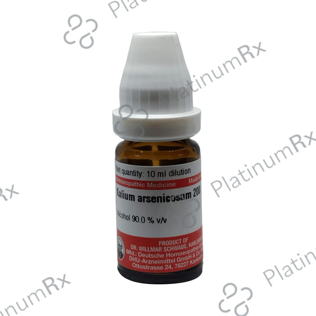 Dr Willmar Schwabe Germany Kalium Arsenicosum Dilution 200