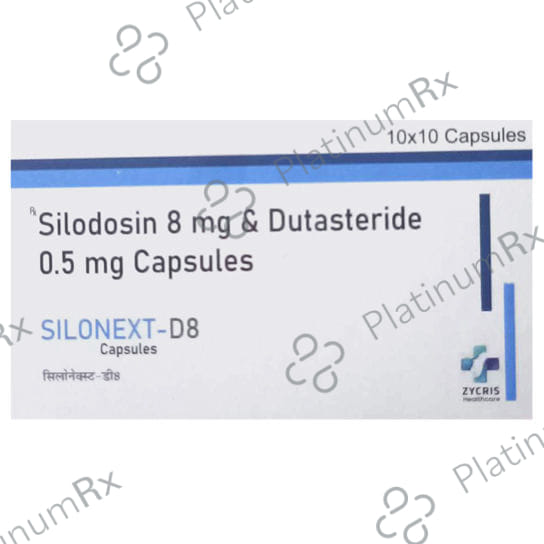 Silonext D 8mg/0.5mg Tablet