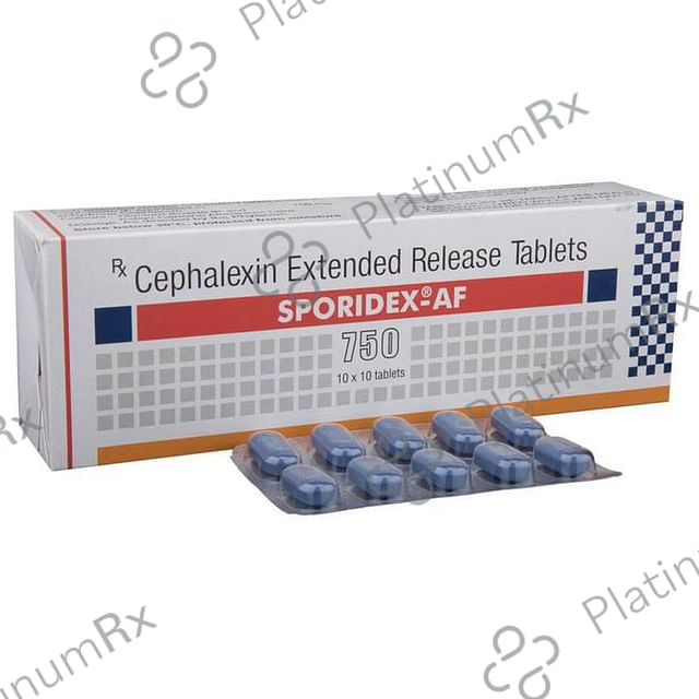 Sporidex AF 750mg Tablet ER 10s