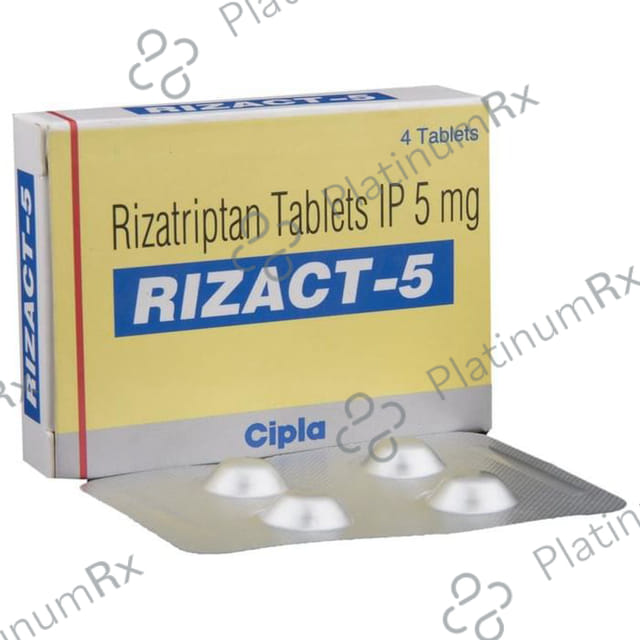 Rizact 5mg Tablet 4s