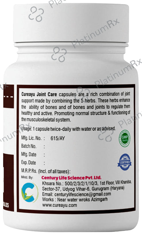 Cureayu Joint Care Keeps You Walking Capsule