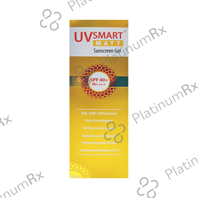 UVsmart Matt Sunscreen Gel 50gm
