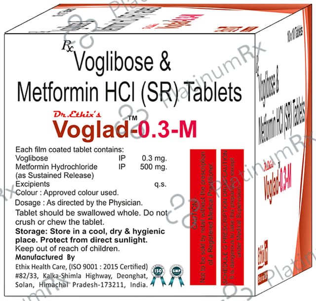 Voglad 0.3 M Tablet SR
