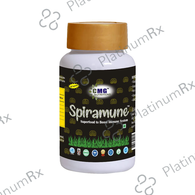 CMG Nutritions Spiramune Capsule Superfood to Boost Immune System
