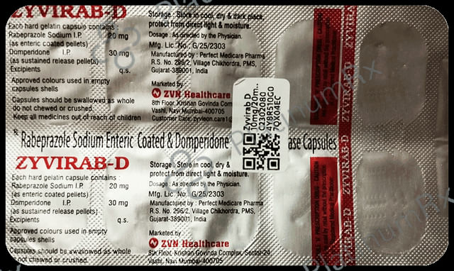 Zyvirab D Capsule SR 10s