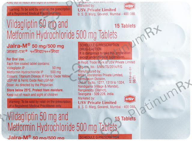 Jalra M 50/500mg Tablet 15s