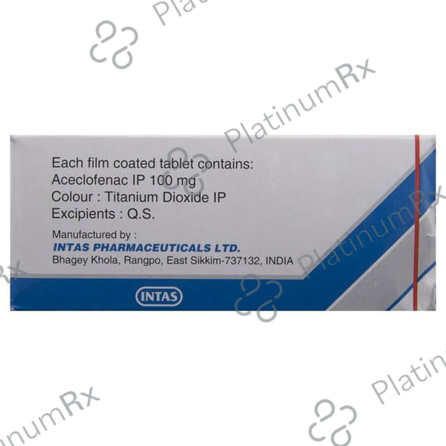 Hifenac 100mg Tablet 10s
