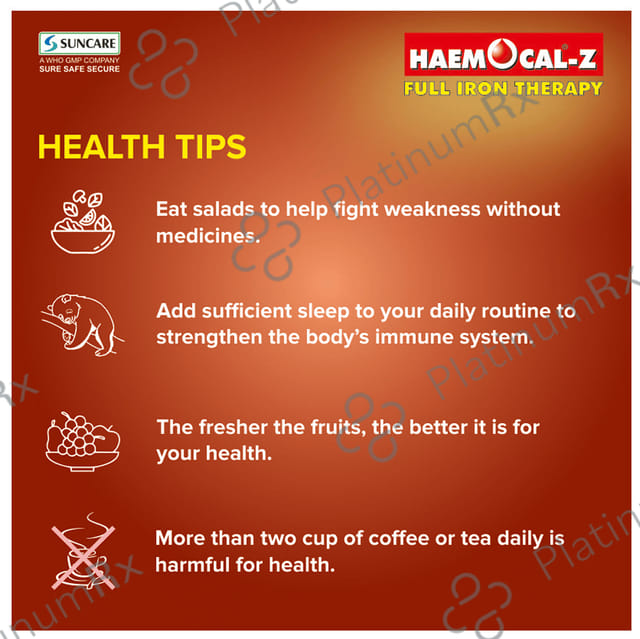 Haemocal Z Syrup Mixed Fruit 450ml