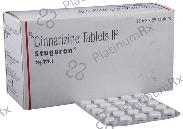 Stugeron 25mg Tablet 25s