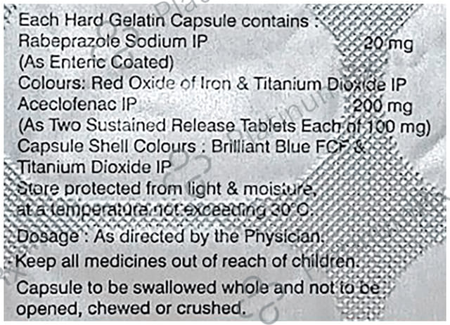 Dolgon R 200/20mg Capsule 10s