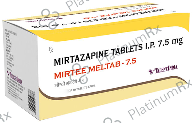 Mirtee Meltab 7.5 Tablet