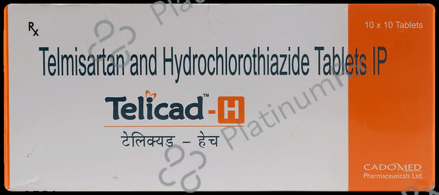 Telicad H 12.5/40mg Tablet 10s