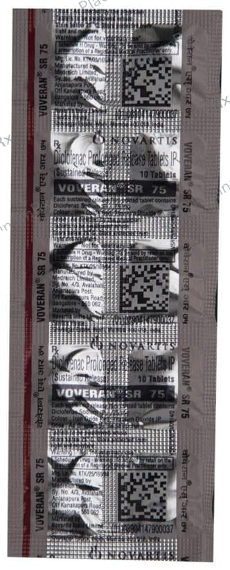 Voveran PR 75mg Tablet 10s