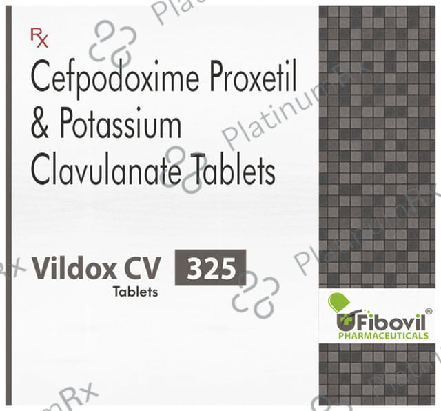 Vildox CV 325mg Tablet 6s