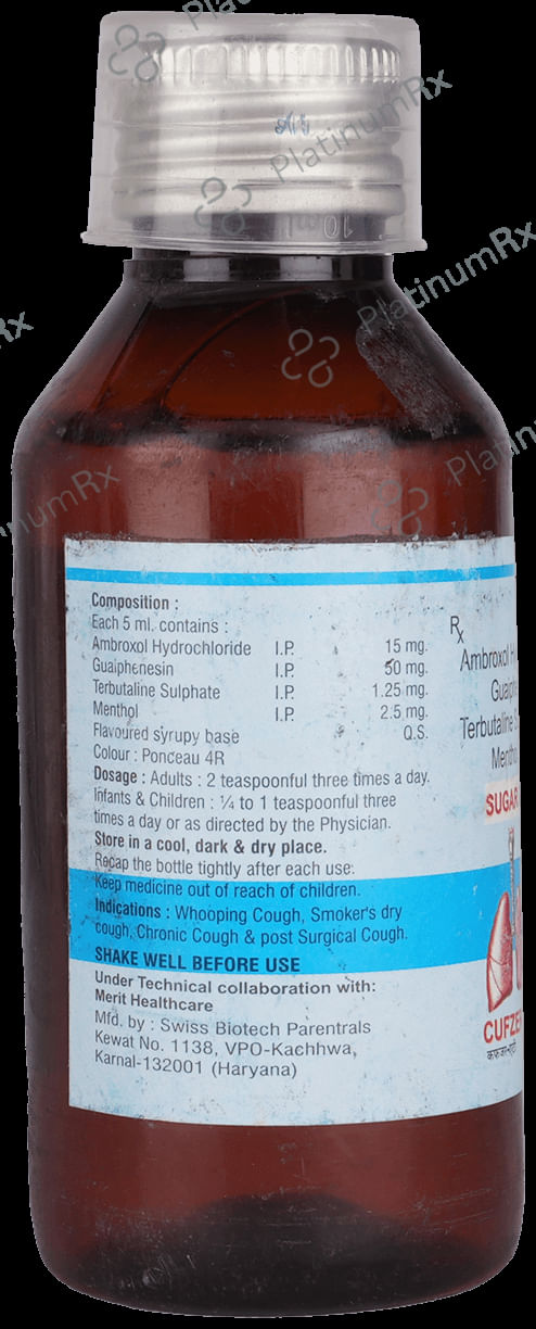 Cufzer-AT Expectorant Sugar Free