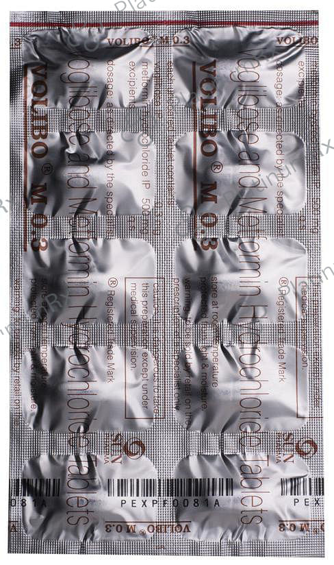 Volibo M 0.3/500mg Tablet 10s