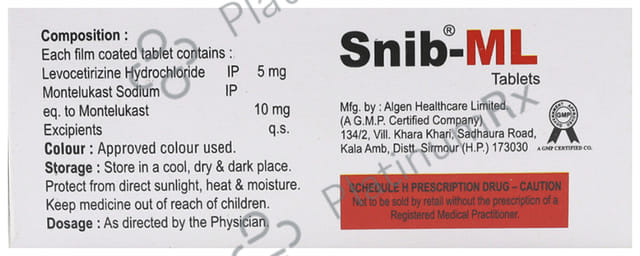 Snib ML 5mg/10mg Tablet