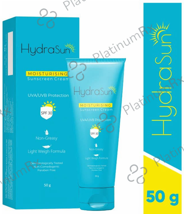 HydraSun Moisturising SPF 30 Sunscreen Cream 50gm