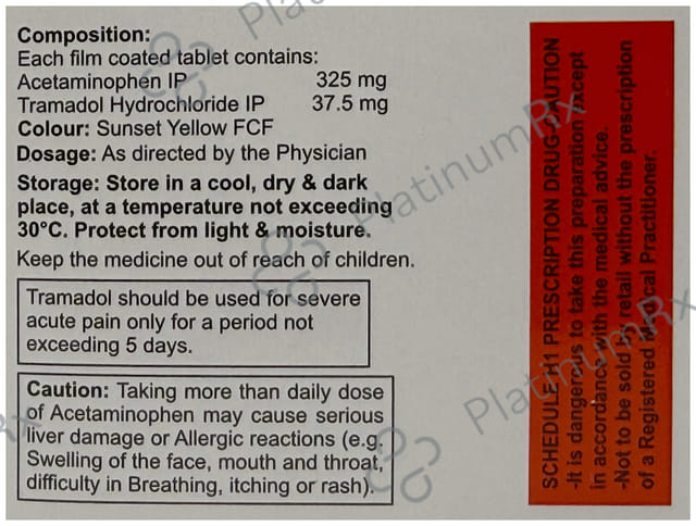 Pyrotab 325/37.5mg Tablet 10s