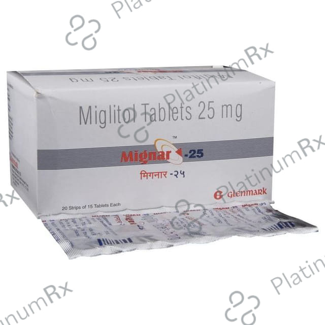 Mignar 25mg Tablet 15s