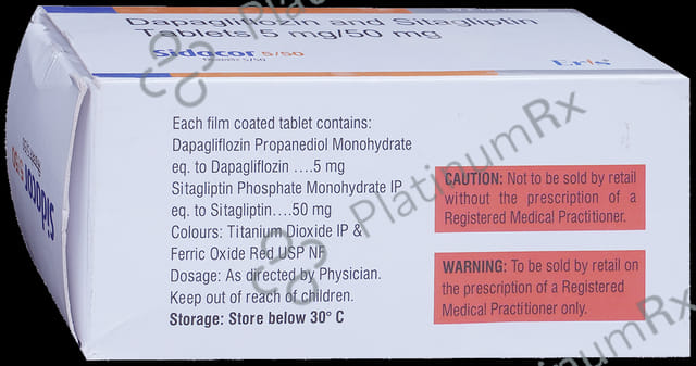 Sidacor 5mg/50mg Tablet