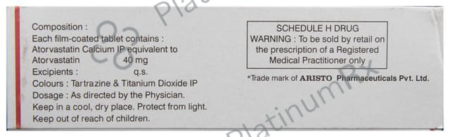 Atchol 40mg Tablet 10s