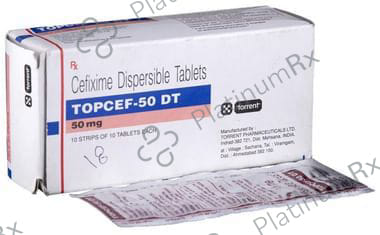 Topcef 50 DT Tablet