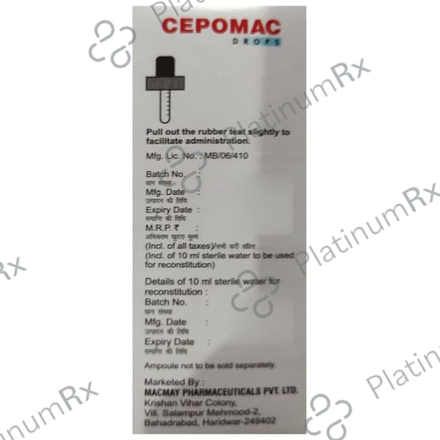 Cepomac Oral Drop Orange