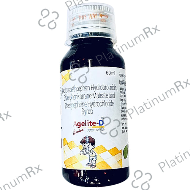 Agelite D 1/5/2.5mg Junior Syrup 60ml