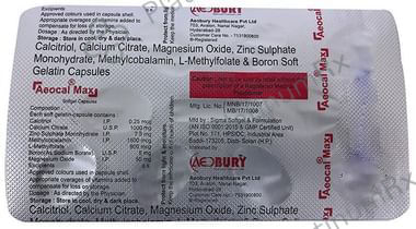 Aeocal Max Softgel Capsule