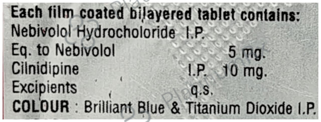Cilnay NB 10/5mg Tablet 10s