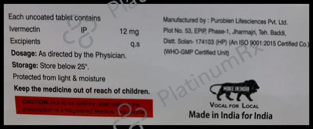 PL 20 Iver 12mg Tablet 10s