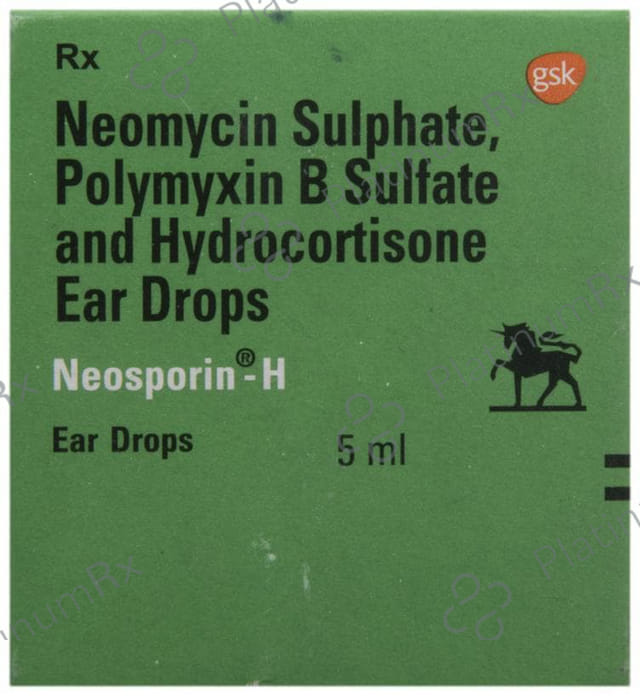Neosporin H 3400/10000IU Ear Drop 5ml