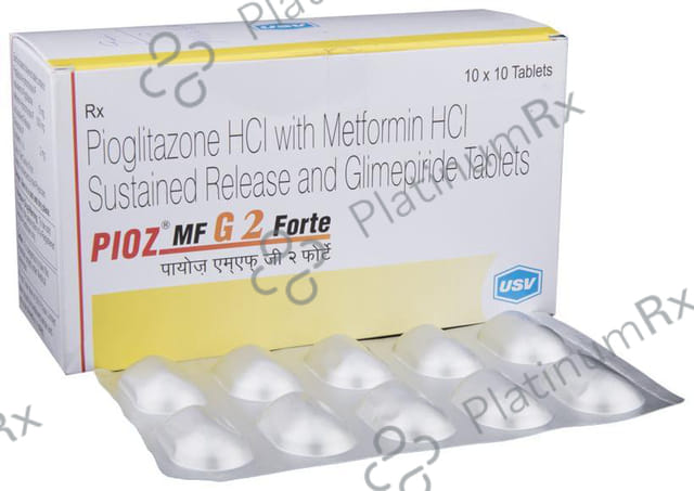 Pioz MF G 2 Forte Tablet SR