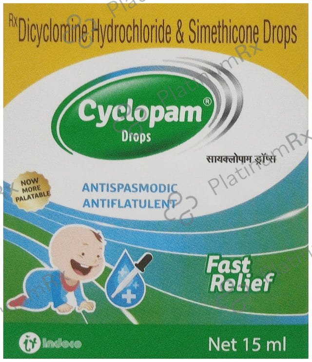 Cyclopam 10/40mg Drops 15ml