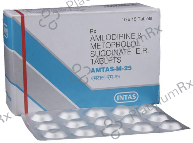 Amtas M 25/5mg Tablet PR 15s