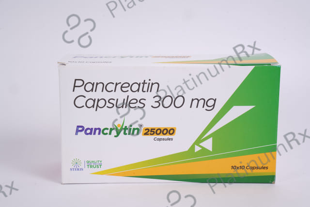 Pancrytin 300mg Capsule 10s