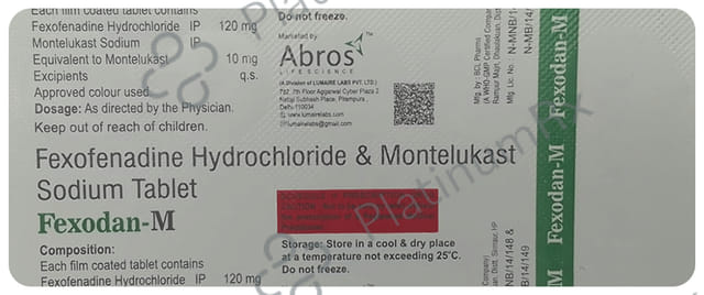 Fexodan-M Tablet 10 Tablet Lumaire Labs Pvt