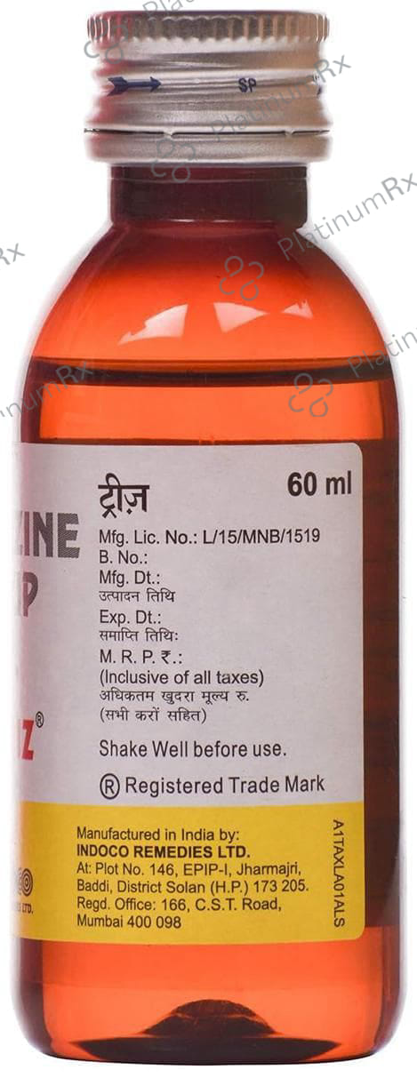 Triz 5mg Syrup 60ml