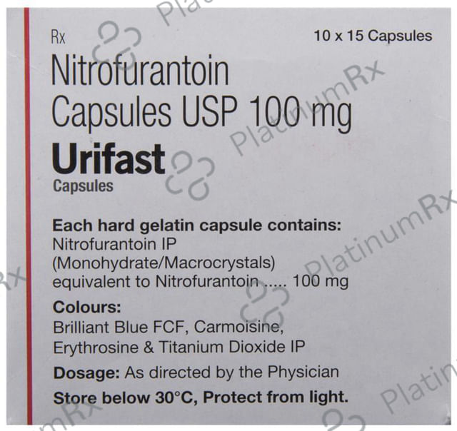 Urifast 100mg Capsule 15s