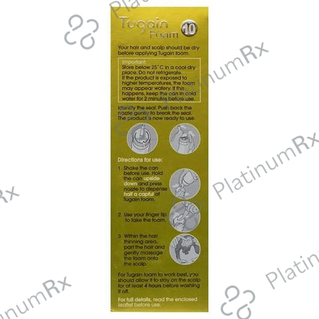 Tugain 10% Foam 60gm