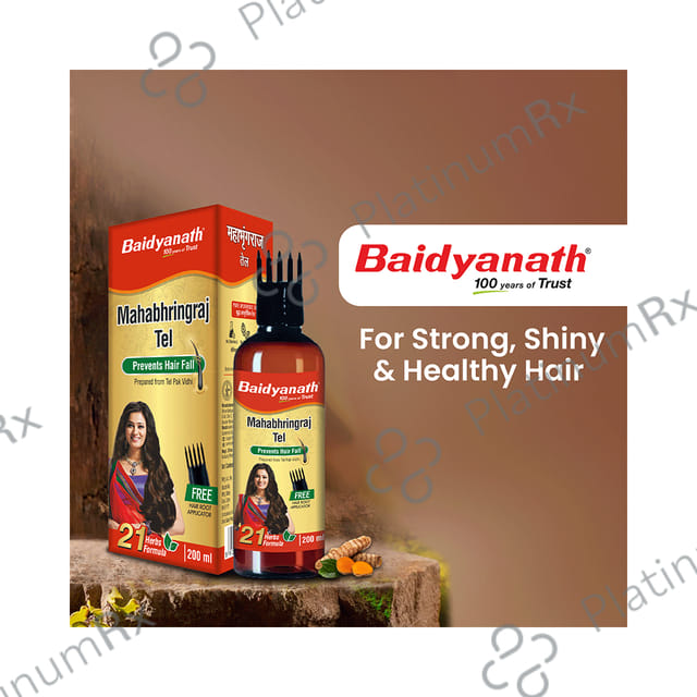 Baidyanath (Noida) Mahabhringraj Tail 200 ml