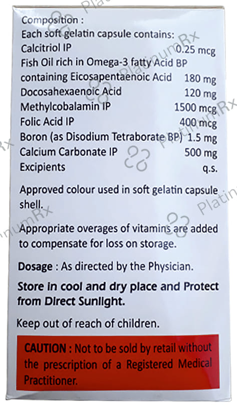 Calcineed Max Soft Gelatin Capsule