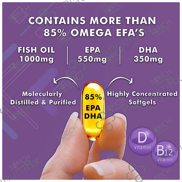 Sorich Organics Omega 3 Softgels Capsule 60s