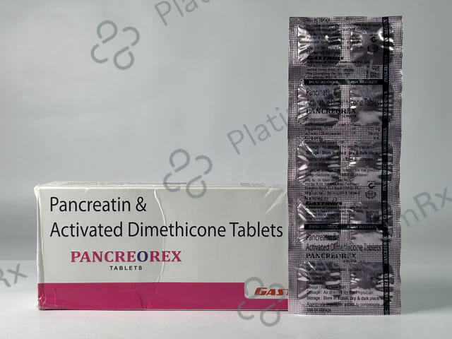 Pancreorex 80/170mg Tablet 10s