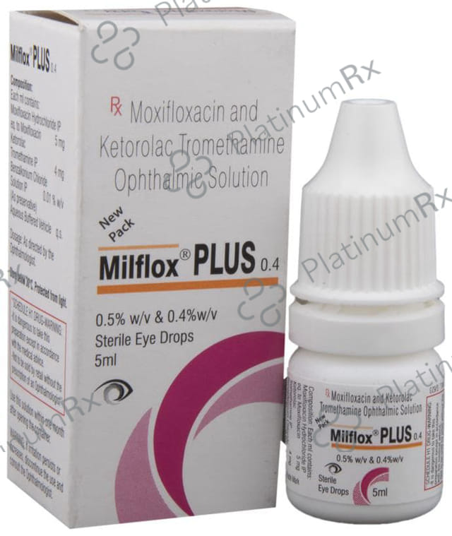 Milflox Plus 0.4% Eye Drop 5ml